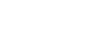 REIBOXのフッターロゴ
